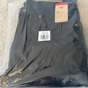 Levi's 505 Men’s Regular Fit Jeans - Dark Blue